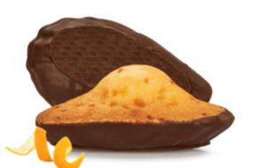 185 - Madeleines Orange ChocoNoir (20 indiv.)