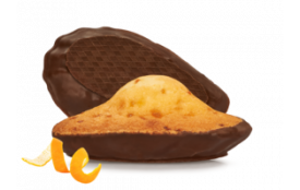 185 - Madeleines Orange ChocoNoir (20 indiv.)